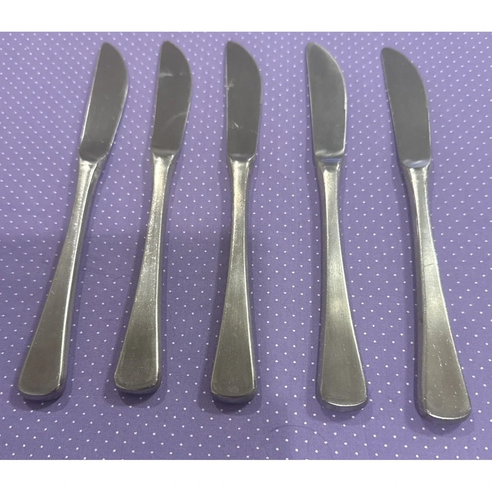 Dalia Royal Royale Spain‎ Hollow Knife Knives Stainless Steel Flatware Set Of 5